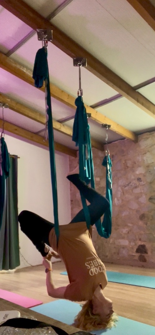 φωτογραφίαYoga and aerial yoga instructor, Pilates mat and props instructor,