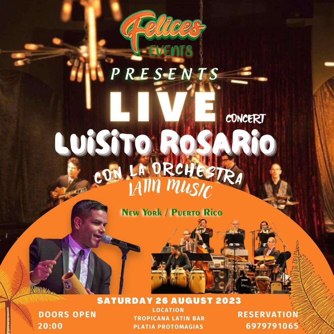 φωτογραφίαLUISITO ROSARIO Con La Orchestra