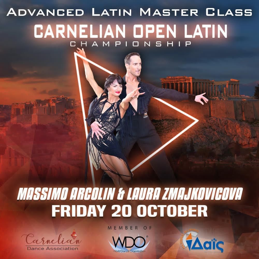 φωτογραφίαAdvanced Latin Master Class by Massimo Arcolin and Laura Zmajkovicova